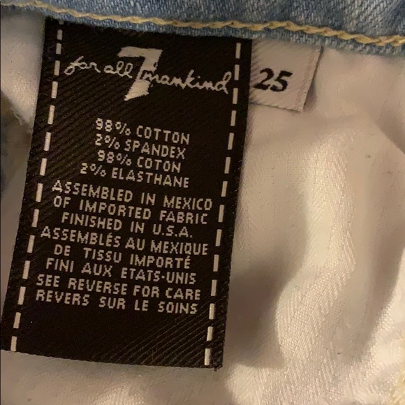 7 for all mankind skinny ankle jeans - Picture 7 of 7